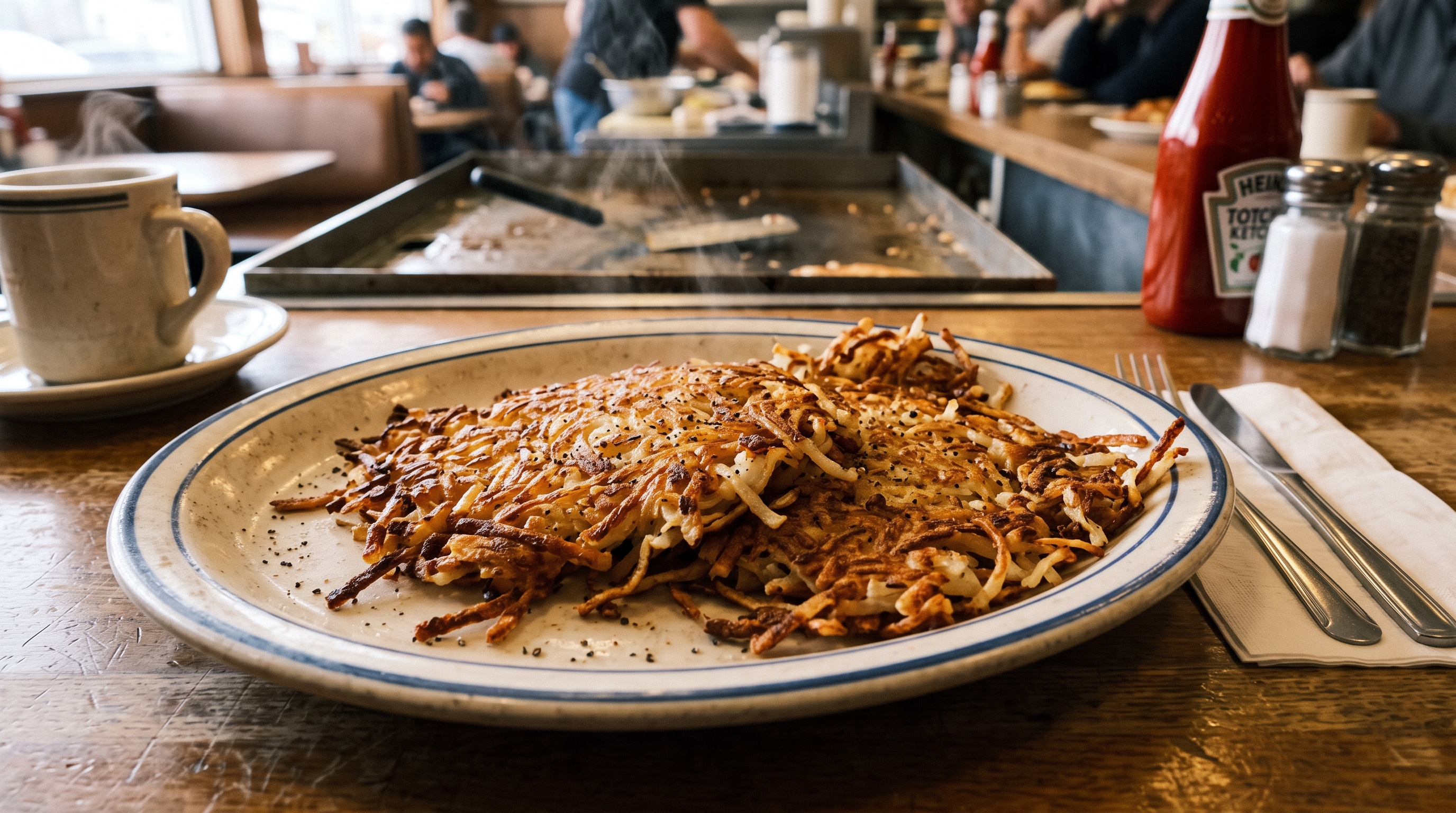 Peppered Hashbrowns (Jalapeños)